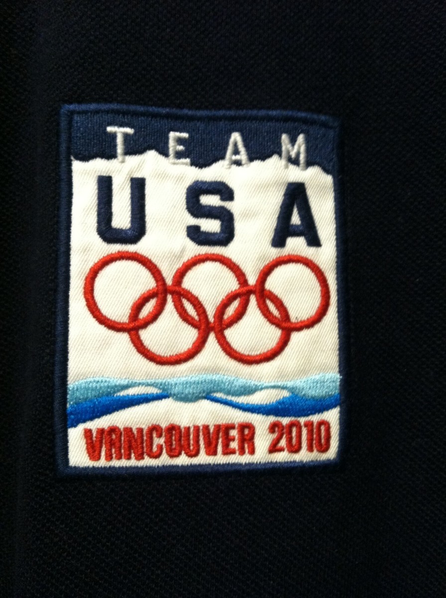 VTG POLO RALPH LAUREN MENS COTTON VANCOUVER 2010 OLYMPIC
