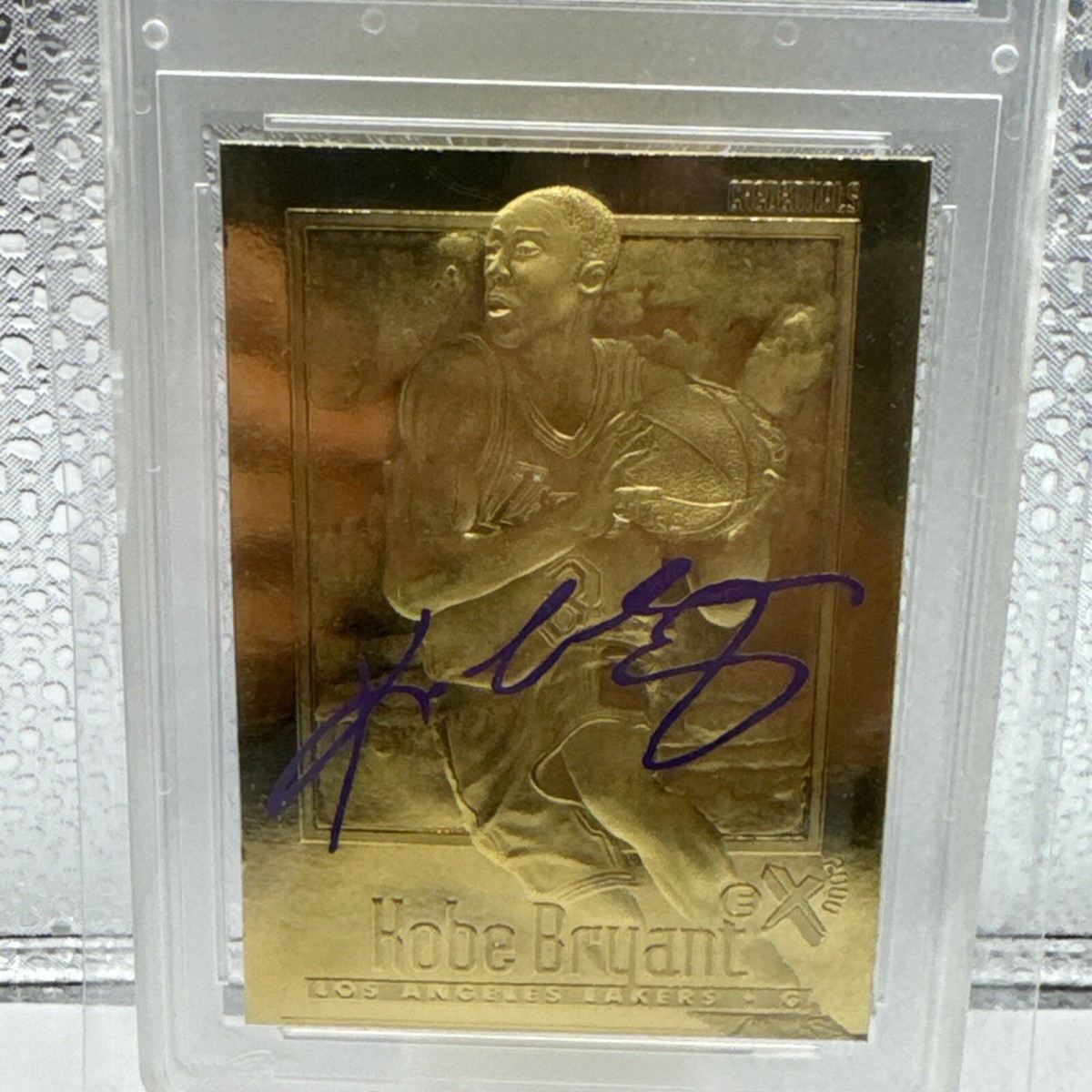 NBA Kobe Bryant 249枚限定 Kobe Bryant 1996-97 Skybox Ex-2000 23KT Gold Rookie-Purple