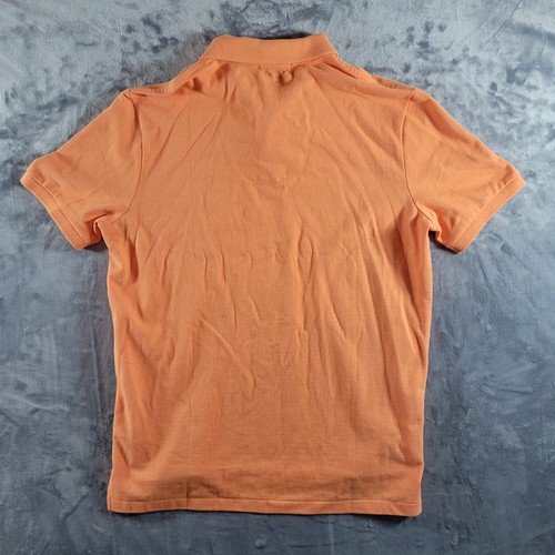 Polo Ralph Lauren Herren Medium Orange Pony Klassische Passform Baumwolle Neu mit Etikett - Bild 2 von 6