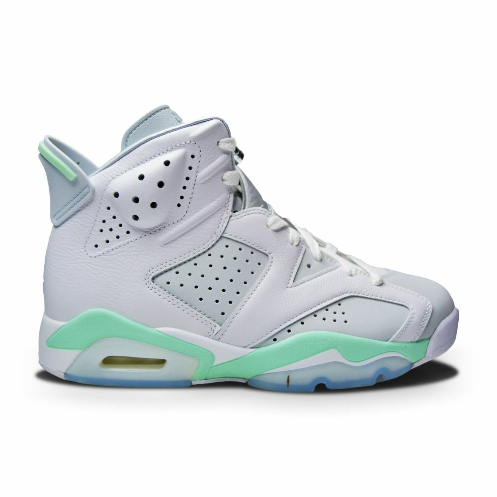 Женские кроссовки Nike Air Jordan 6 Retro Mint Foam - DQ4914 103 - Белый из чистой платины