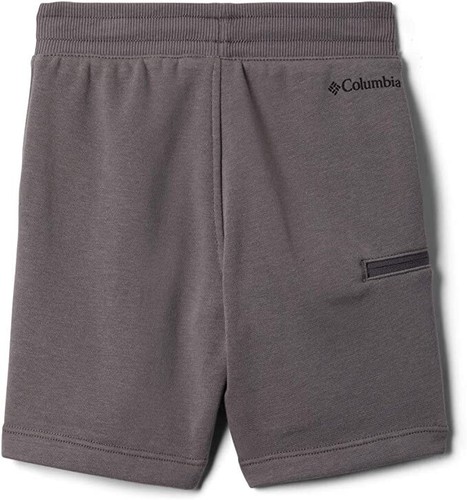 NEW Columbia Branded French Terry Short Kids Medium Gray Omni Shade UPF 50 - Picture 2 of 2
