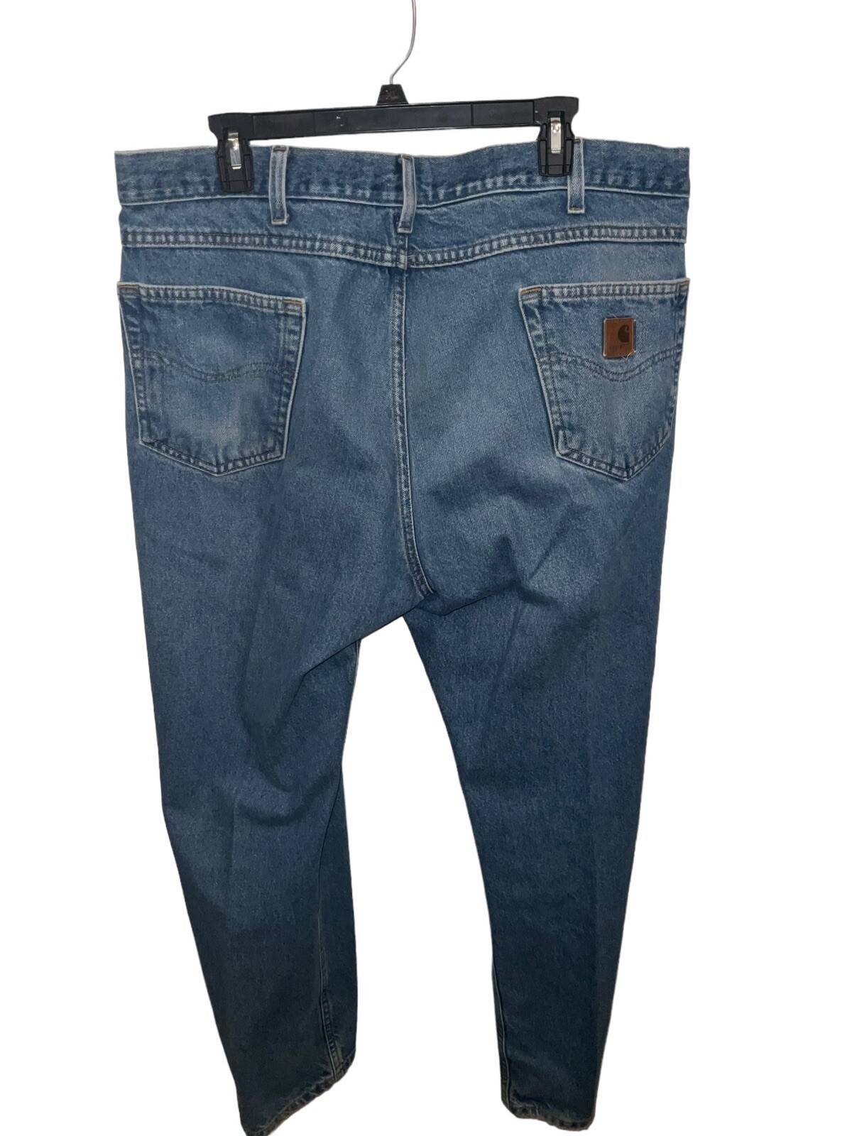 Carhartt Traditional Fit Blue Denim Jeans Men's 40x30  B18-DST Work Pants thumbnail 2