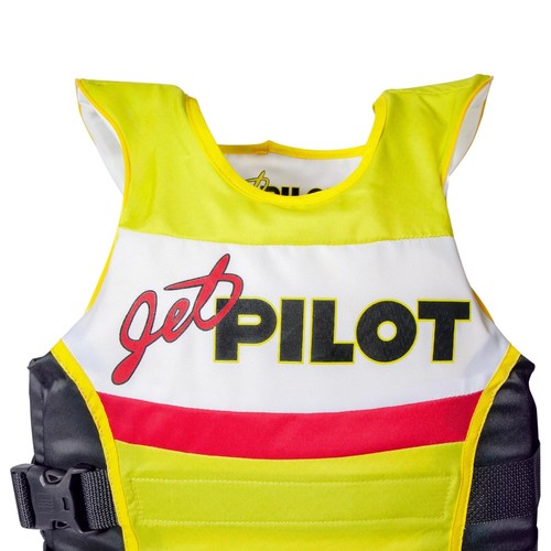 Chaleco JETPILOT Vintage Nylon CGA 3 Hebillas PFD Entrada Lateral PWC Azul Negro JP23212 - Imagen 33 de 48