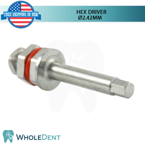 Controlador hexagonal X1 2,42 mm para dentistas controladores de conexión plataforma estándar hexagonal - Imagen 3 de 4