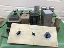 Antique 1940s Dual 45 Tube Amplifier from Record Cutter UTC PA 132 Transformer