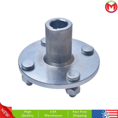 Go Kart Live Axle Hub 4'' x 4'' Wheel Hub For 1'' Shaft,with 1'' to 3/4'' Step Down