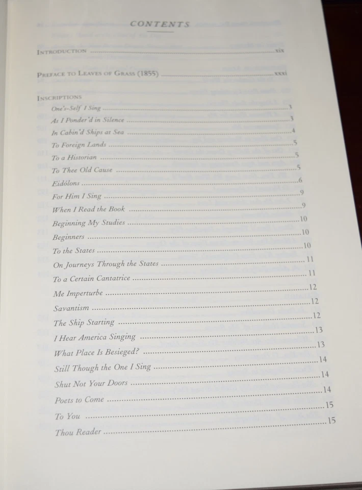 Листья травы Уолт Уитмен новый кожаный переплет коллекционный подарок в твердом переплете - Изображение 4 из 4