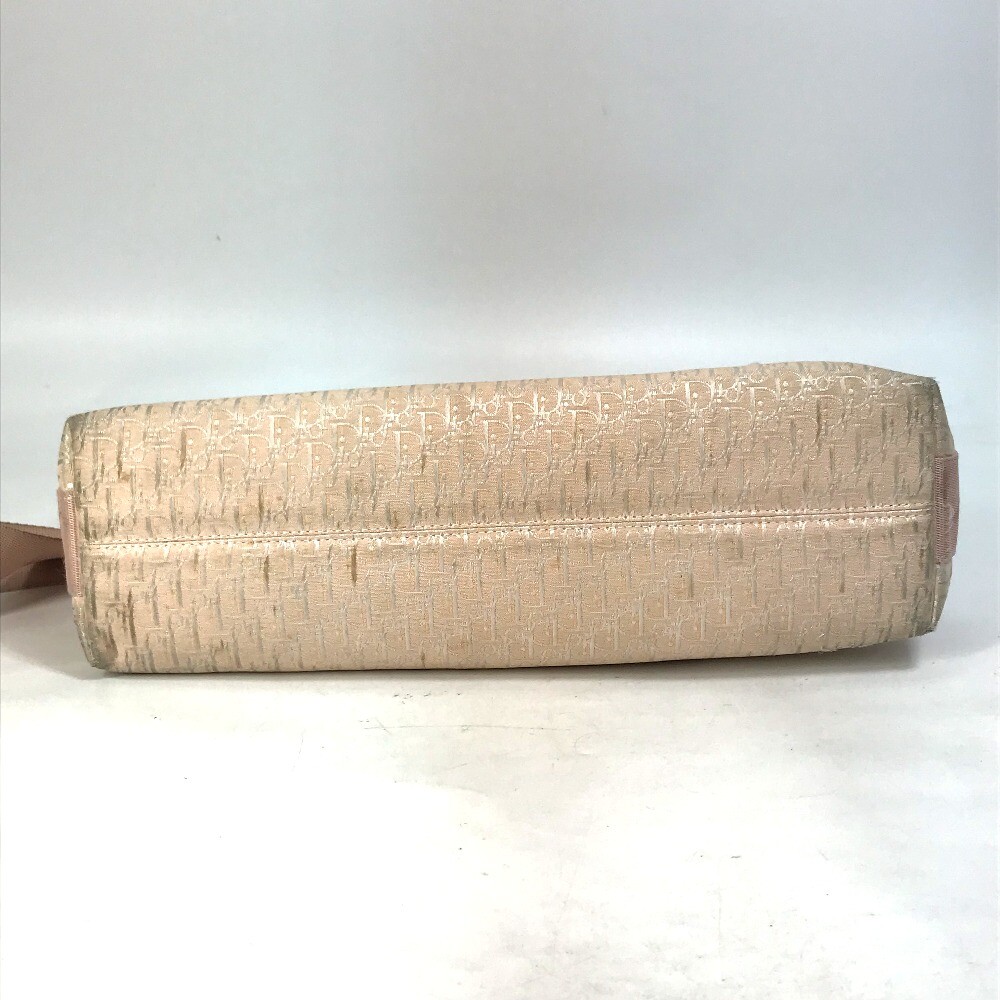 Dior Trotter pink and white crossbody shoulder bag for women in Very Good condition