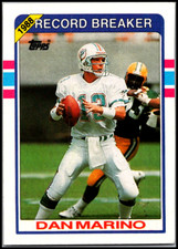 1989 Topps #5 Dan Marino - Record Breaker HOF FREE SHIPPING!