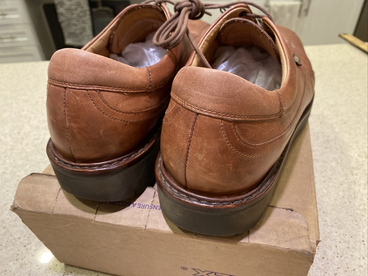 Mephisto Air Relax Mens Classic Brown Leather Goodyear Lace Up Shoes Size 7.5 Mephisto Air Relaxed Goodyear Welt Mens | Mercari main image 3