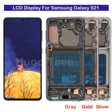 For Samsung Galaxy S21 5G SM-G991 LCD Display Touch Screen Replacement Sliver