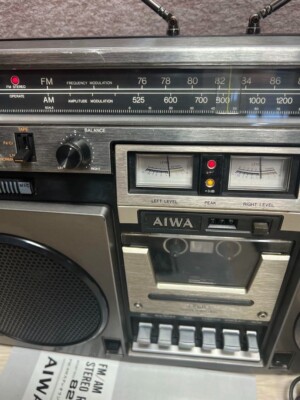 AIWA TPR-820 Vintage Stereo Radio Cassette Recorder 1974 Fully