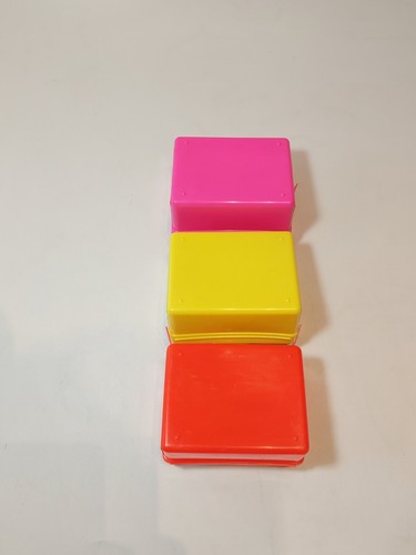 1X VINTAGE 90ER NIEDLICHE SÜSSE EDELSTEIN MÜNZBOX & SPARSCHWEIN KUNSTSTOFF NEU NOS #2 - Bild 7 von 11