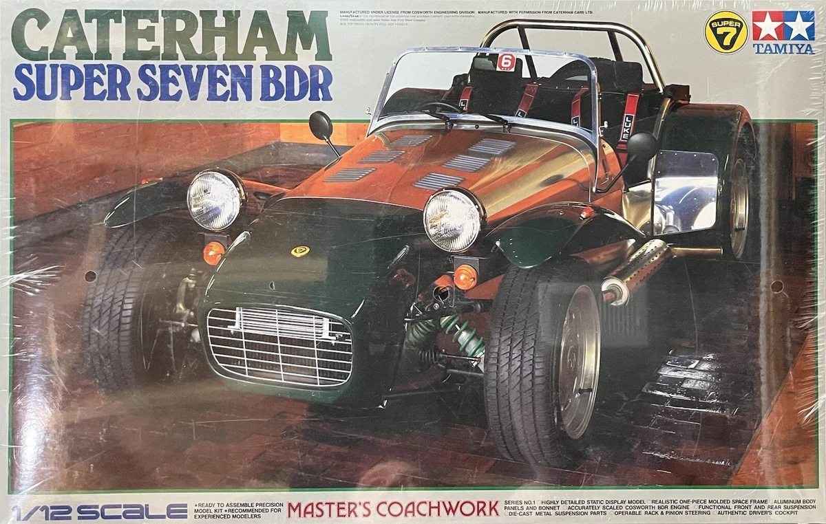 タミヤ1/12ケーターハムスーパーセブンBDR