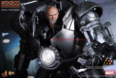 Perfect Hot Toys 1/6 Mms164 Iron Man Iron Monger In Stock