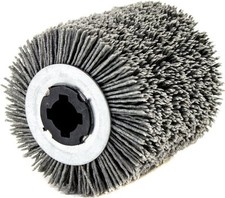 rullo in nylon abrasivo grana 80 per rusticatrice-spazzolatrice Ø100x100 mm.1359