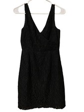 J Crew Sara Dress Women’s 0 Black Lace Sleeveless Lined Babydoll Whimsigoth