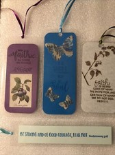 Lot of 4 Inspirational Bookmarks