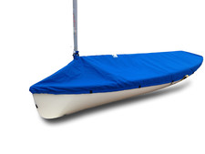 Finn Sailboat - Boat Mast Up Cover - Polyester Royal Blue Top Cover - USA Made!