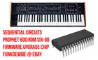 Sequential Circuits Prophet 600 OS SIX-08 EPROM Firmware Update KIT / New ROM