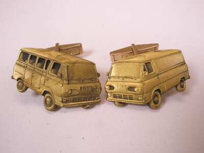 1960's Ford Econoline Vans Vintage Cuff Links classic car