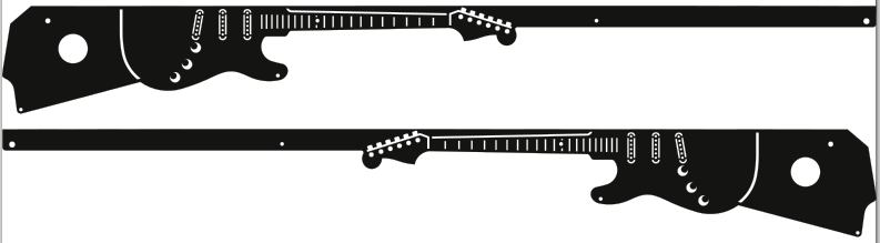 Aerosmith Side Rails Armor Mod for Stern Pinball Machine 2350 Protector