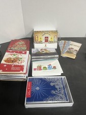 HUGE LOT Christmas Cards NEW Excellent Condition Hallmark Design Focus