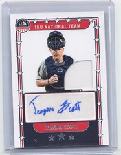 2024 Panini Stars & Stripes #NTS-TS Teagan Scott Jersey Auto #/199