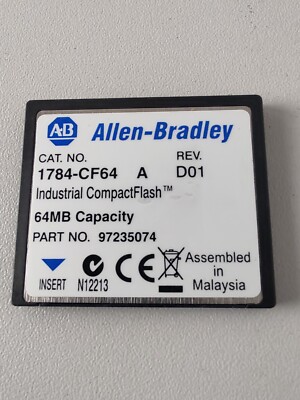 Allen Bradley 1784-CF64 Industrial CompactFlash 64MB