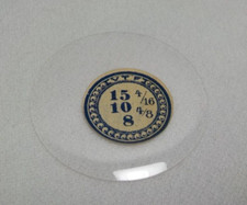 GLASS POCKET WATCH CRYSTAL HUNTER CASE SIZE 15 4/16 H 8 REPLACEMENT PART 40