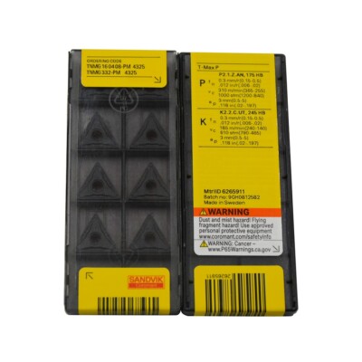 100PCS TNMG 332 TNMG160408-PM4325 Carbide inserts CNC Lathe Turning Tools
