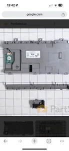 DISHWAHER CONTROL W10751502