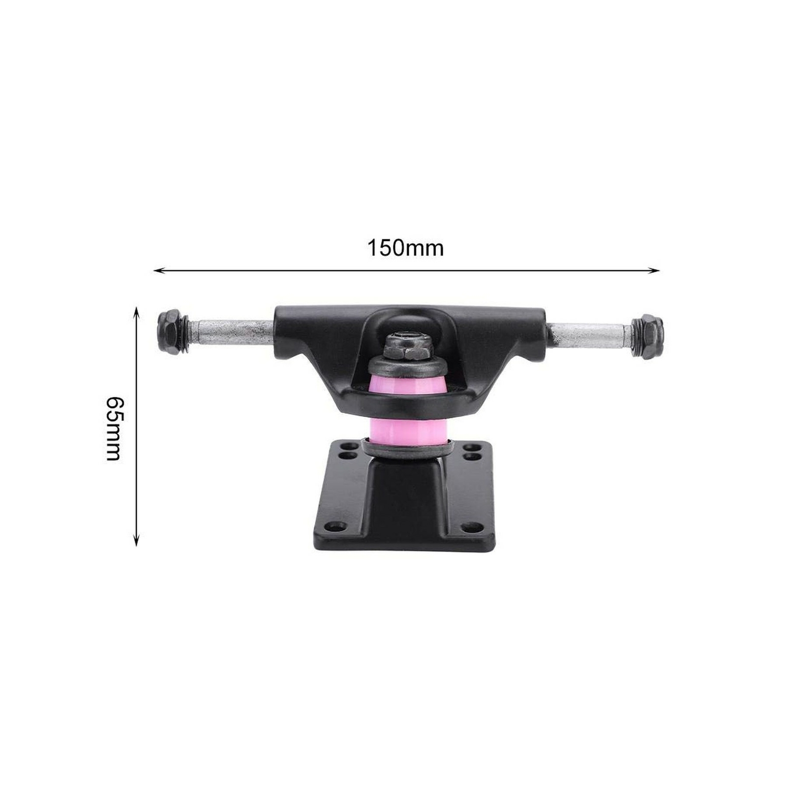 2pcs Skateboard Truck Independent Skateboard Aluminum Magnesium Alloy Skatebo...