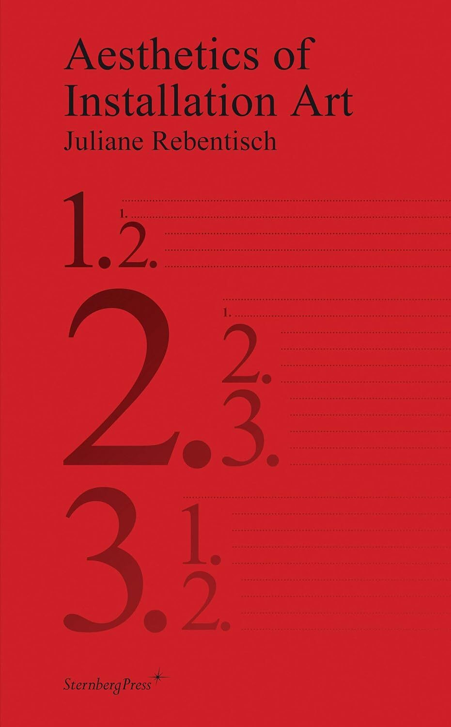 9783943365191 Aesthetics of Installation Art - Juliane Rebentisch,Daniel Hendric