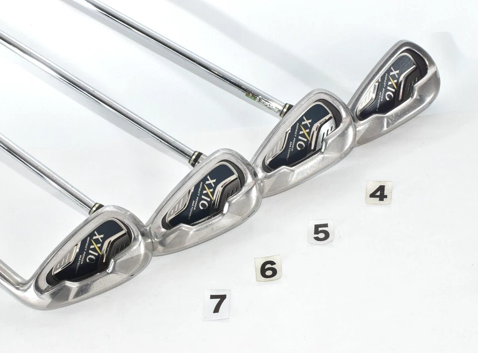 8p Dunlop XXIO 4-5-6-7-8-9-PW-SW RH NSPRO 950GH S Stiff Golf Iron Set Clubs Men - Image 4 of 4