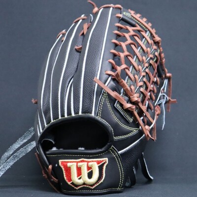 Wilson Baseball Hard Glove Outfield WILSON STAFF DUAL WBW101079 Made in JAPAN D8