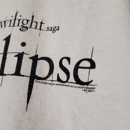 Camisa Eclipse Crepúsculo Edward Cullen Adulto M 2010 Película Promo Camiseta Familia Vampiro - Imagen 3 de 12