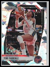 2024 Panini Prizm WNBA Temi Fagbenle Ice Prizm #136 Indiana Fever