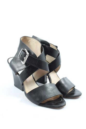 MICHAEL KORS Sandalias de tacón alto Mujeres Talla EU 37 negro look casual - Imagen 5 de 5