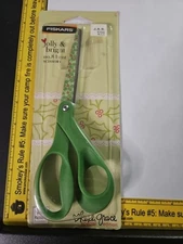 Fiskars 8 Inch Bent Jolly & Bright Scissors " Heidi Grace "