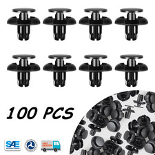 100pcs Universal Retainer Clip Fastener For Honda Accord Civic Cr-v Acura Tsx 100pcs Universal Retainer Clip Fastener For Honda Accord Civic Cr-v Acura Tsx