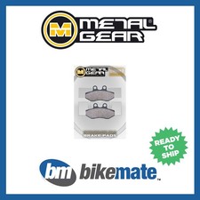 Organic Brake Pads Front L for PEUGEOT XP 125 Street Evo 2  2005 2006