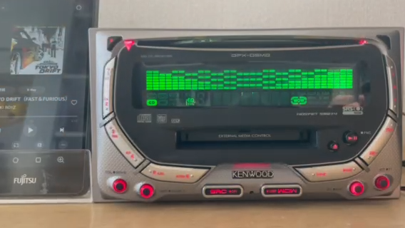 KENWOOD CD・MDプレイヤー Kenwood DPX-05MD 2Din Car Audio CD MD Player Added Bluetooth