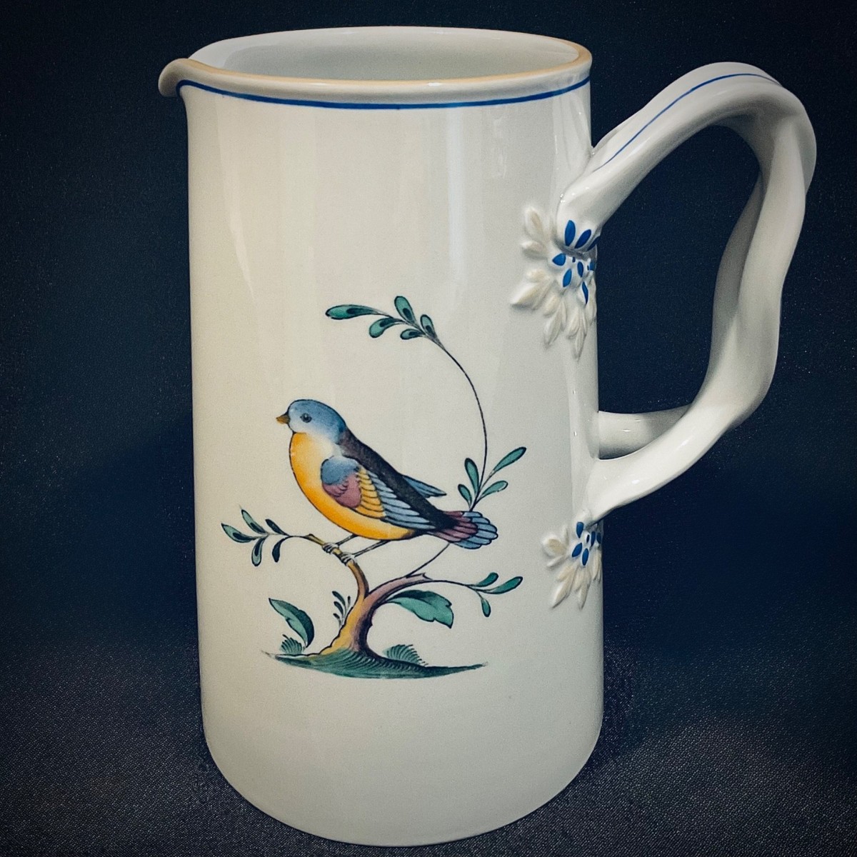 COPELAND SPODE Pitcher New Stone QUEEN's BIRD Jug