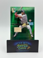 2004 DONRUSS ELITE MANNY RAMIREZ PASSING THE TORCH GAME USED BAT 057/200 Red Sox