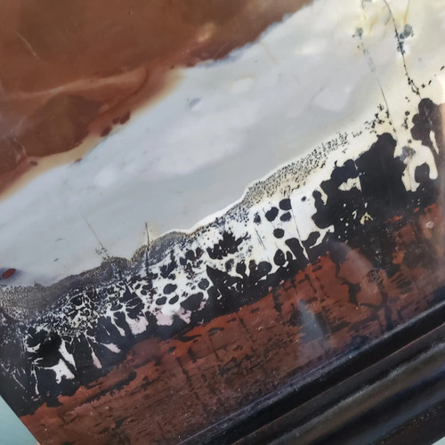 Picture Jasper Dendritic Dendrite Pastel Display Crystal Tile 832 gram 1lbs 14oz - Picture 8 of 10