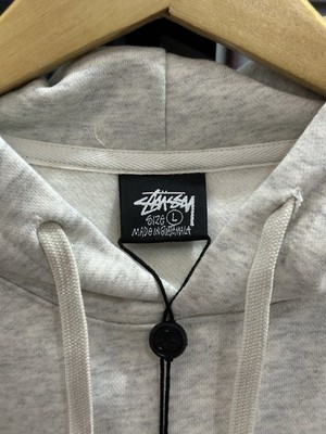 Stussy World Tour hoodie Ash Heather - Large (Only one stock) | eBay