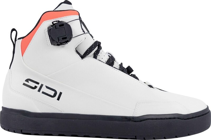 Chaussures SIDI Kryo Blanc glace rigides pour vélo de route et cyclisme de course