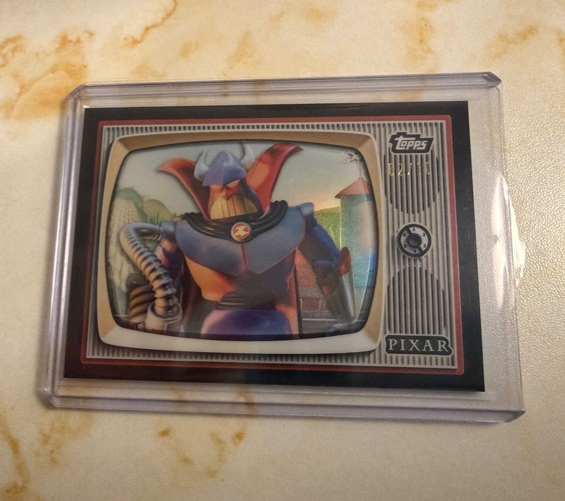 Topps 30 years of Toy Story Zurg #02/10 in new condition