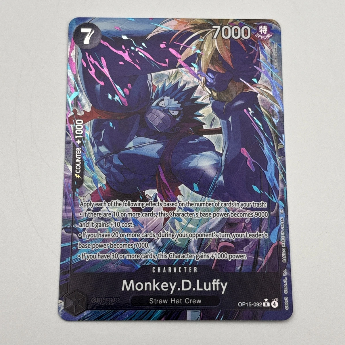 Monkey.D.Luffy OP15-092 Adventure on Kami's Island for sale | eBay